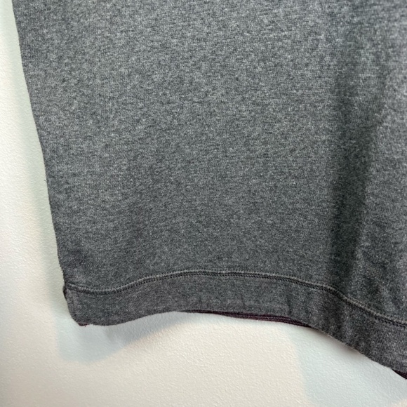 Tommy Bahama Mens Alpine View Reversible 1/4 Zip Pullover Sweater Gray Collar XL - Picture 6 of 16